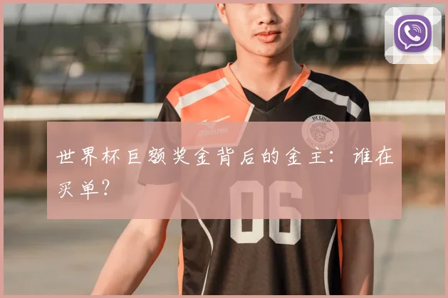 世界杯巨额奖金背后的金主:谁在买单?