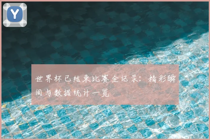 世界杯已结束比赛全记录:精彩瞬间与数据统计一览